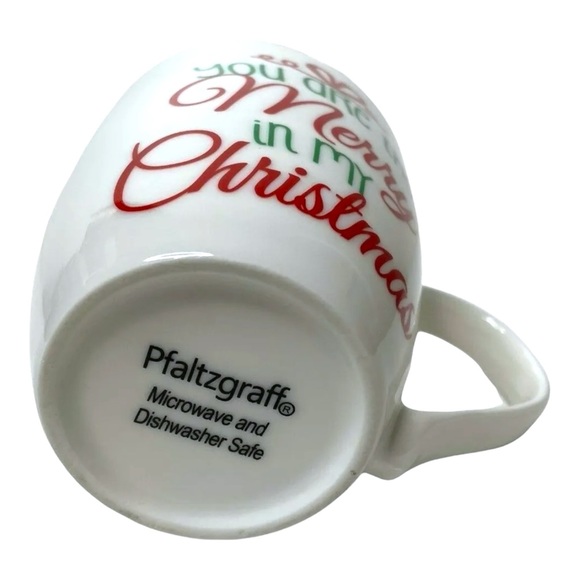 Pfaltzgraff “You Are the Merry in My Christmas” Coffee Tea Mug Cup - Picture 7 of 7